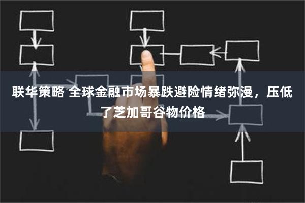 联华策略 全球金融市场暴跌避险情绪弥漫，压低了芝加哥谷物价格