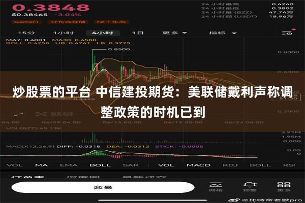 炒股票的平台 中信建投期货：美联储戴利声称调整政策的时机已到