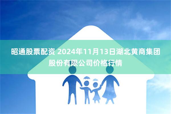 昭通股票配资 2024年11月13日湖北黄商集团股份有限公司