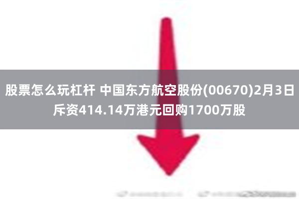 股票怎么玩杠杆 中国东方航空股份(00670)2月3日斥资4